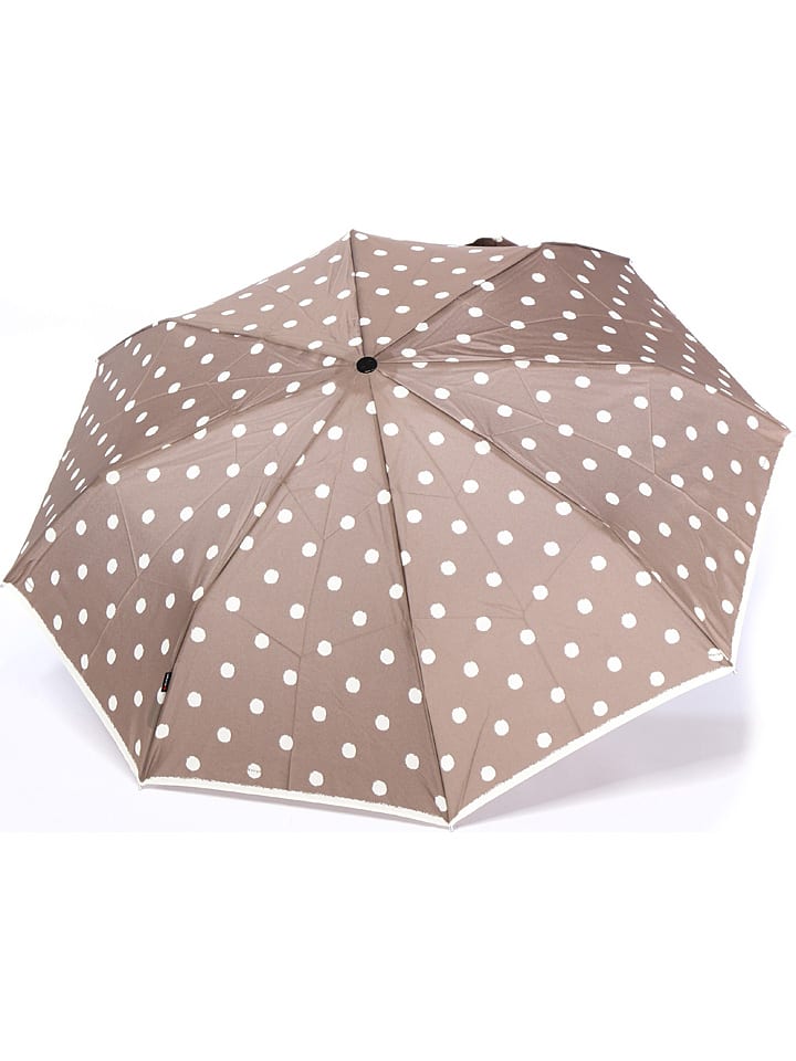 Parasol "Fiber T21" w kolorze beżowo-białym