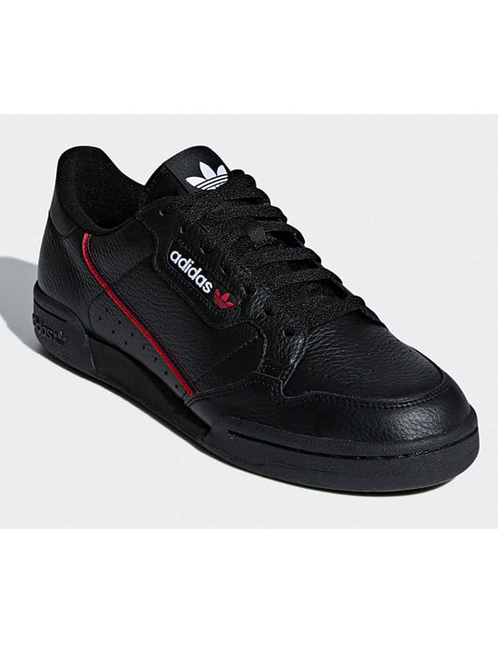 Leren sneakers "Continental 80" zwart