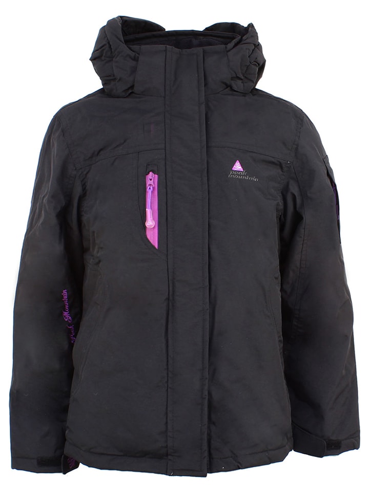 Parka w kolorze czarnym