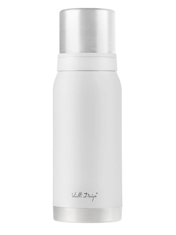 Thermoflasche in Weiß - 1 l