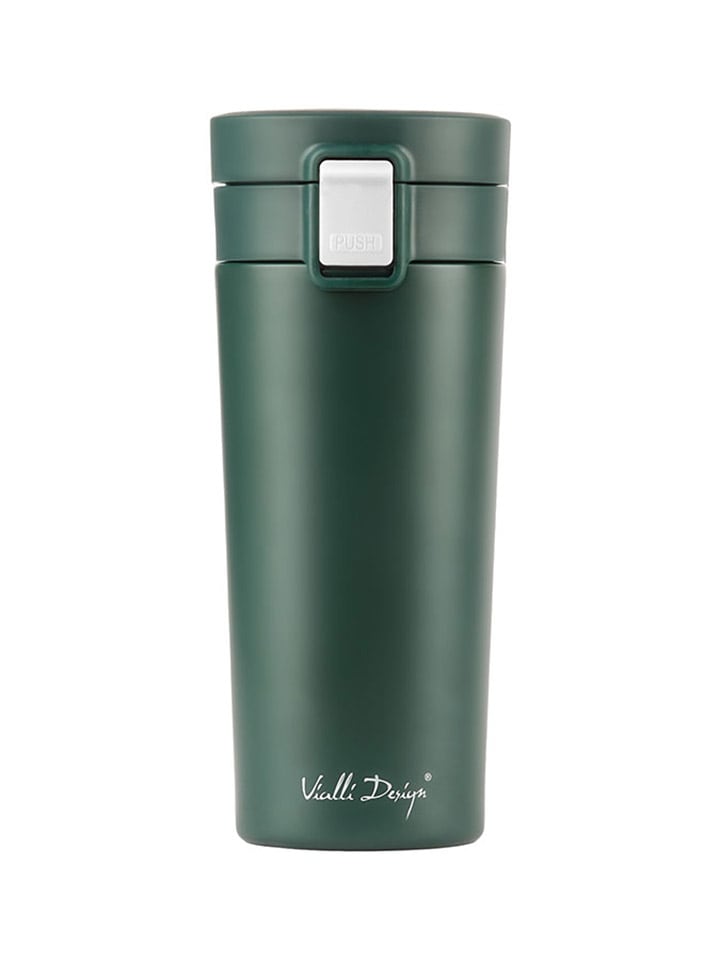 Kubek termiczny w kolorze zielonym - 400 ml