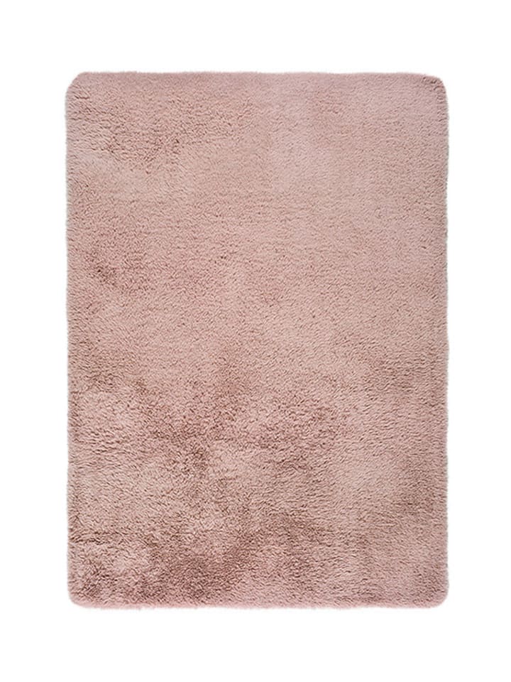 Hochflor-Teppich "Alpaca" in Rosa