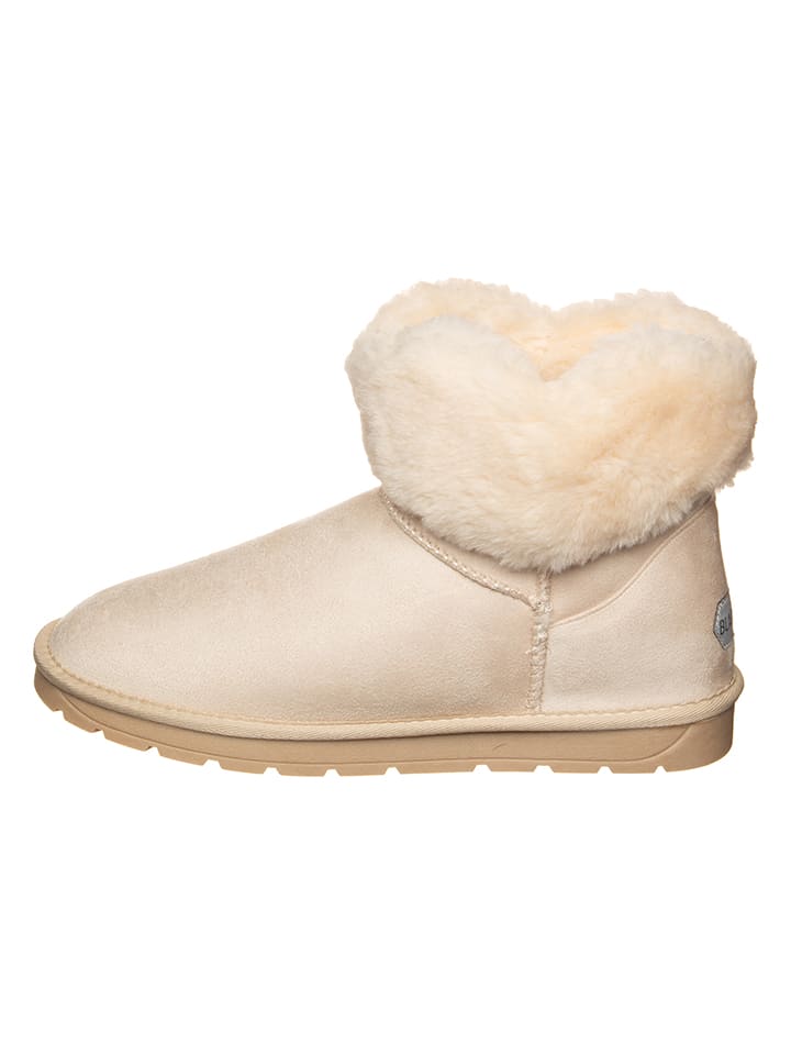 Winterboots "Olivia" in Creme