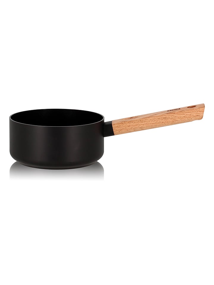 OGO LIVING - CASSEROLE ECTOR 20CM ALU REVÊTEMENT CÉRAMIQUE KAKI AVEC MANCHE BOIS - 7930292