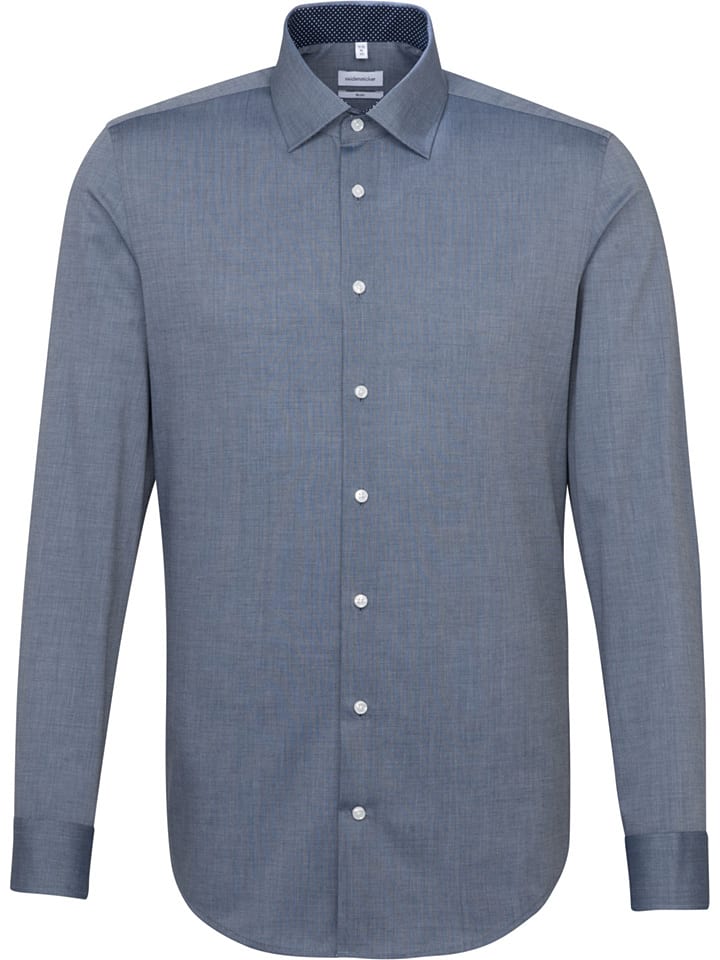 Koszula - Slim fit - w kolorze szarym