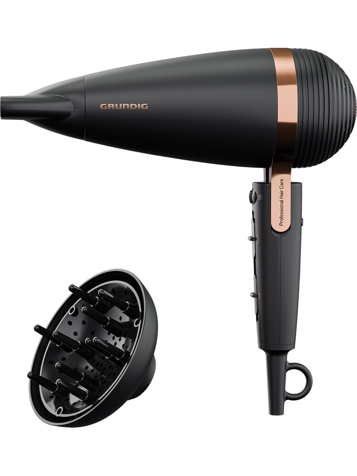 Haartrockner "NaturaShine" in Schwarz