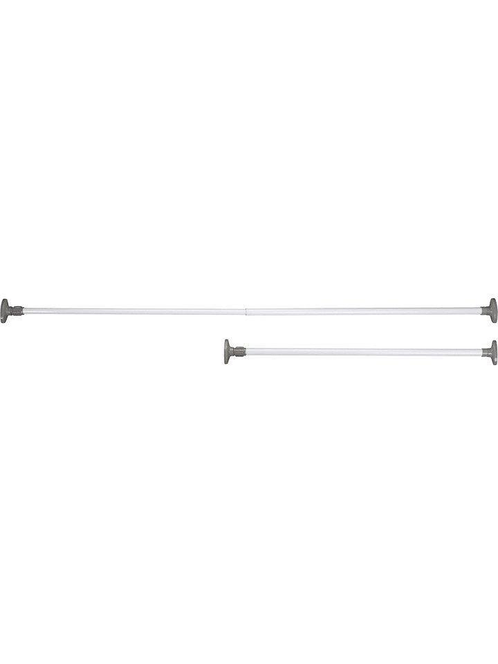 Telescopische klemstang "Herkules" wit