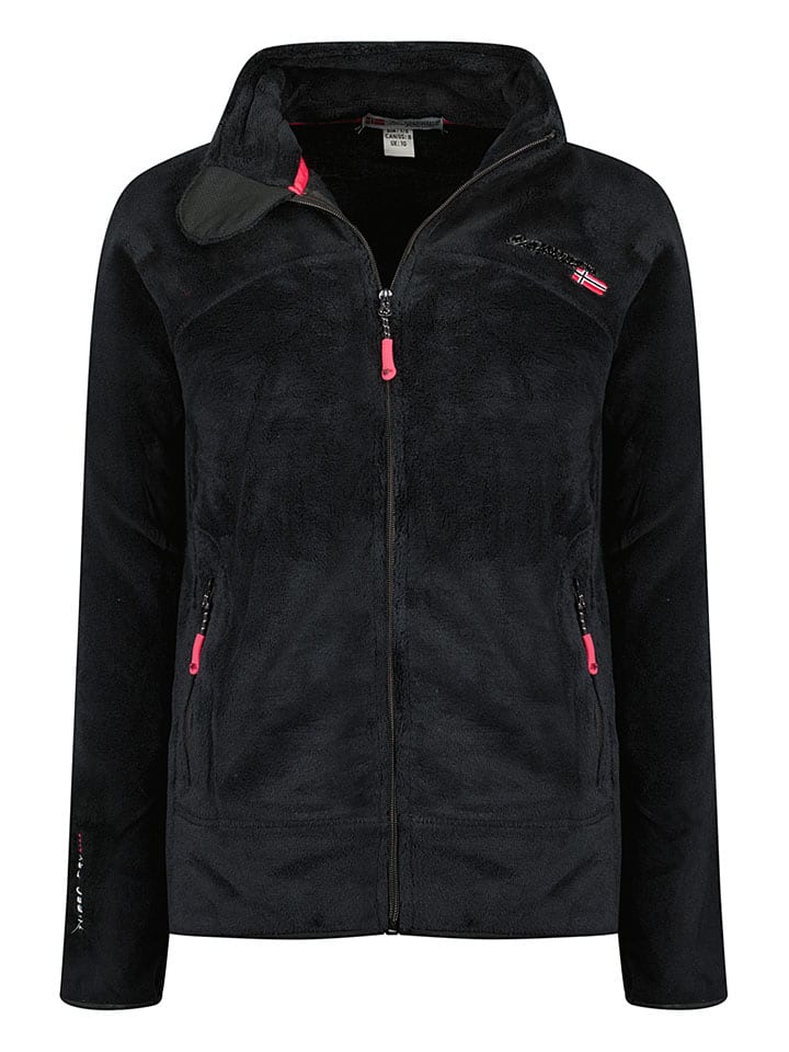Fleece vest zwart