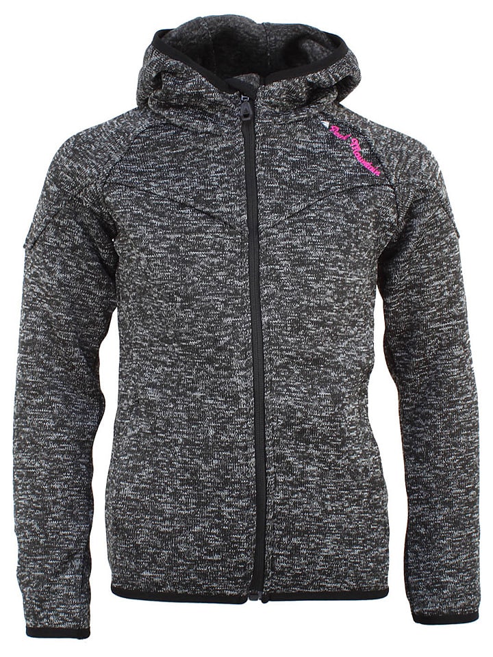 Fleecejacke in Schwarz