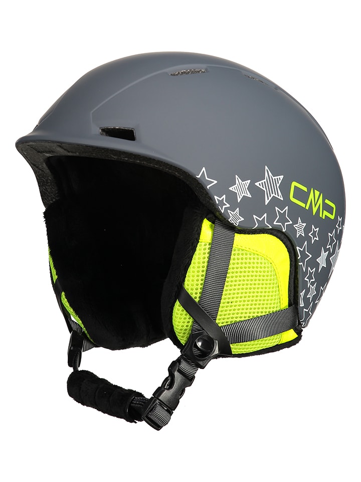 Dziecięcy kask narciarski "XJ-4" w kolorze szarym