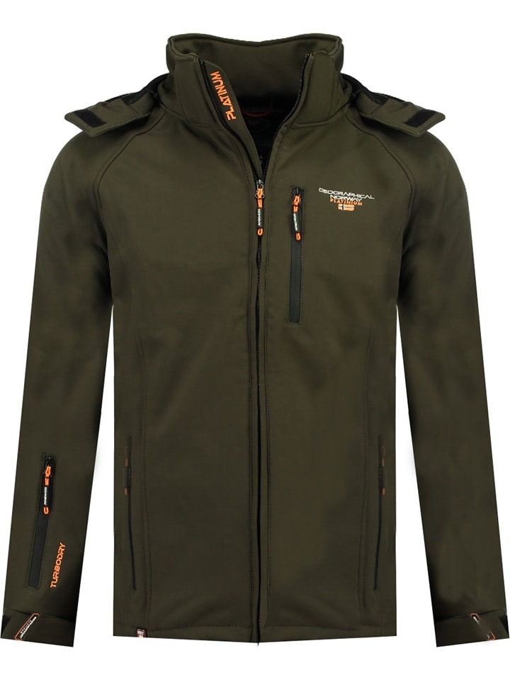 Geographical Norway Softshelljas Taboo olijfgroen goedkoop kopen | limango