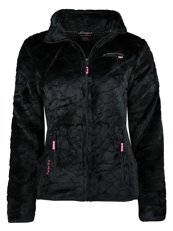 Fleece vest "Univers Malabar" zwart