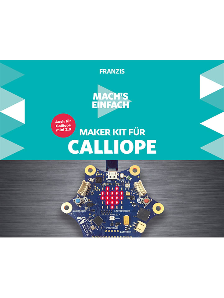 Handbuch "Mach's einfach - Maker Kit für Calliope" - ab 14 Jahren