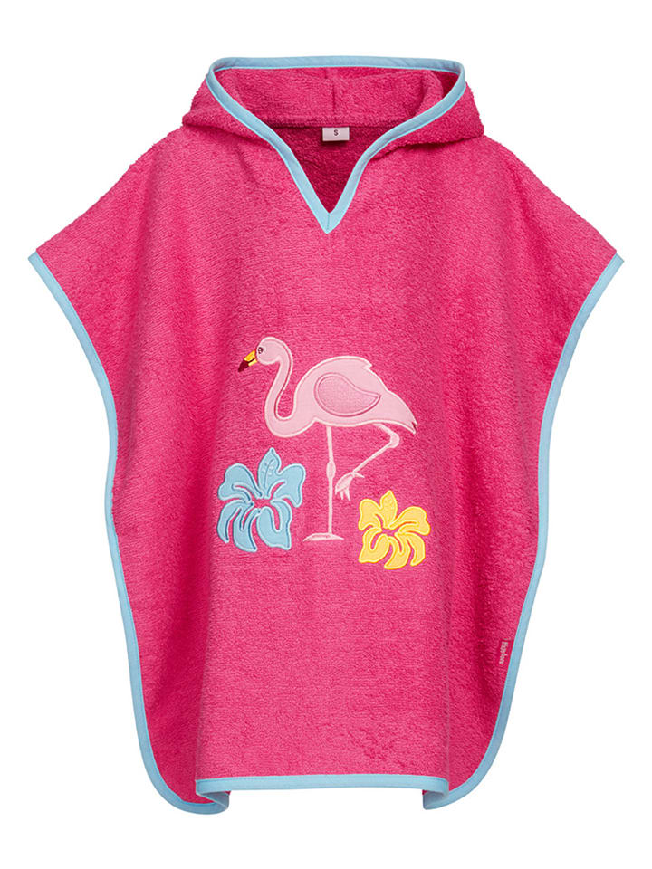 Badeponcho in Pink