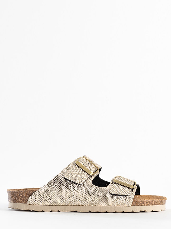 Slippers "Atlas" goudkleurig