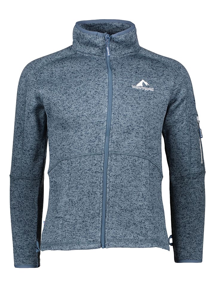 Fleecejacke "Katla" in Blau