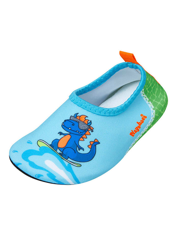 Buty kąpielowe w kolorze turkusowym