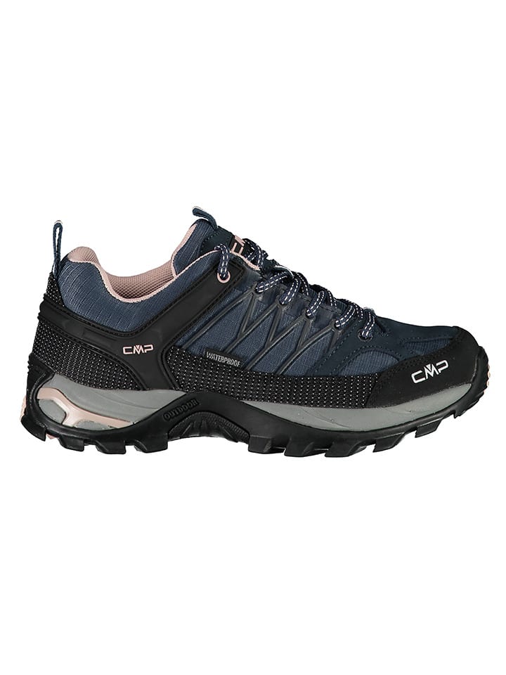 Buty trekkingowe "Rigel" w kolorze granatowym