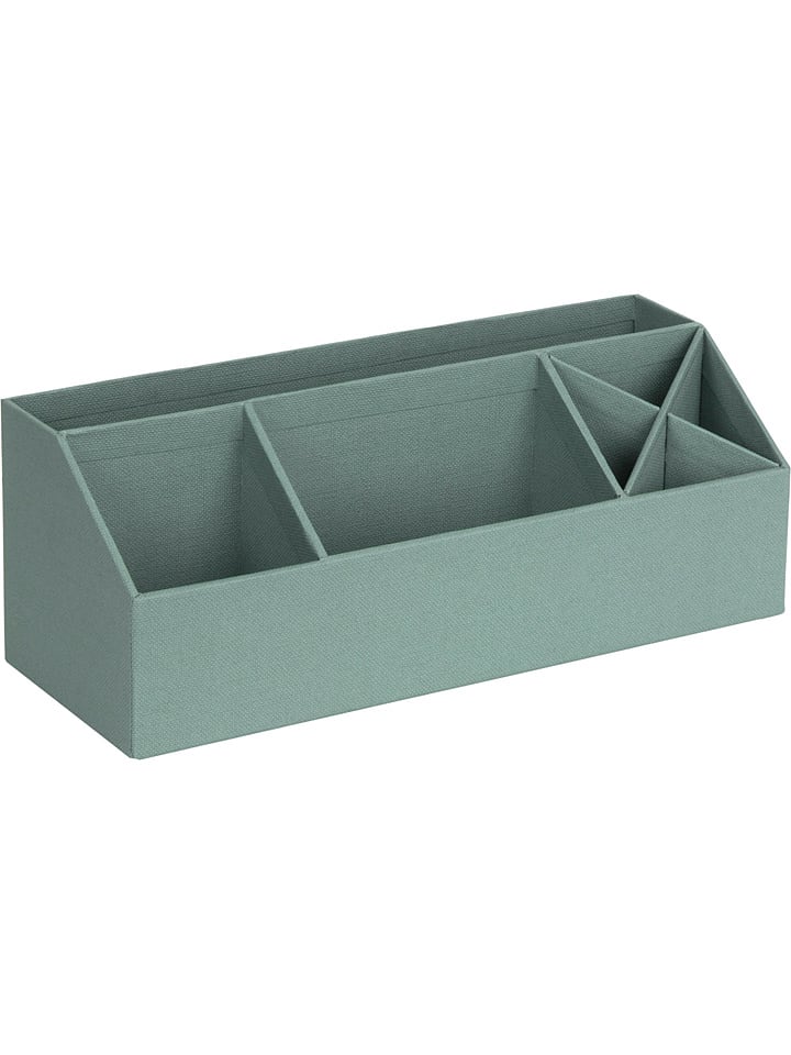 Organizer "Elisa" w kolorze zielonym - 33 x 12,5 x 12,5 cm