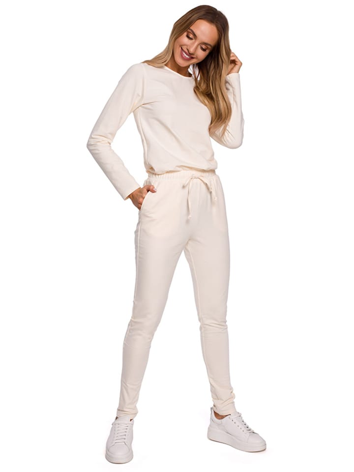 Jumpsuit in Creme