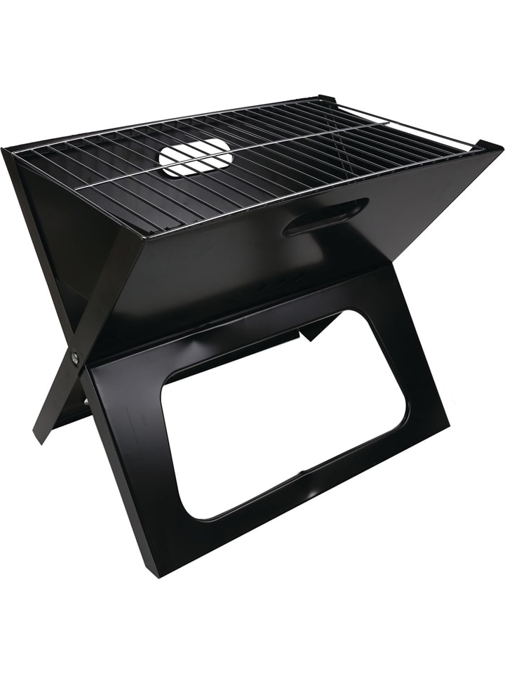 Klappgrill "BBQ Grill" in Schwarz - (B)46 x (H)36,5 x (T)28 cm