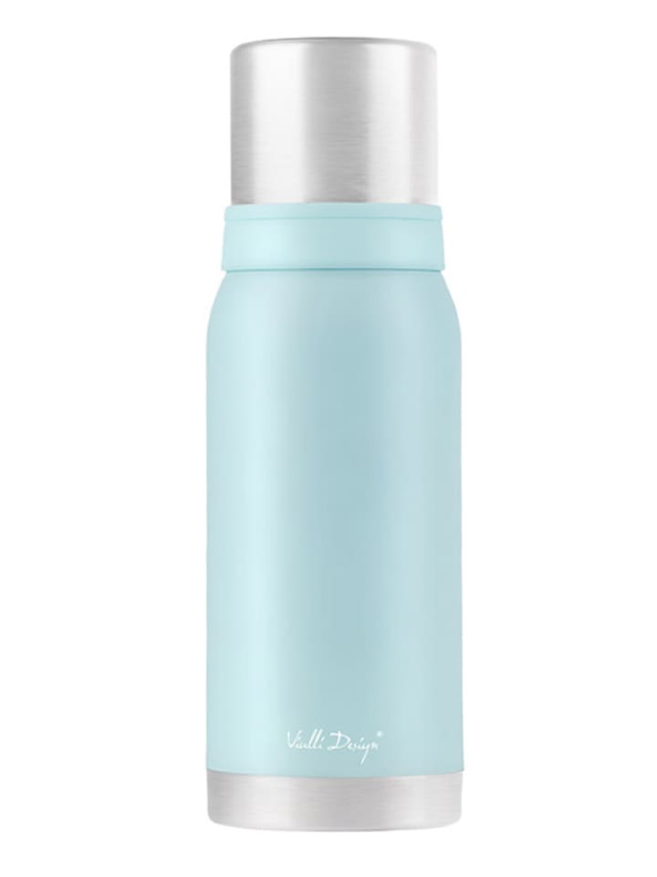 Thermoflasche in Hellblau - 1 l