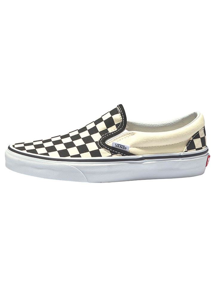 Vans Instappers Classic creme antraciet goedkoop kopen limango