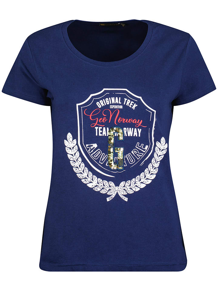 Shirt "Jirondelle" in Dunkelblau