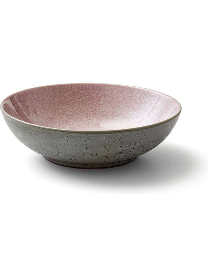 Salatschüssel in Rosa/ Grau - Ø 24 cm
