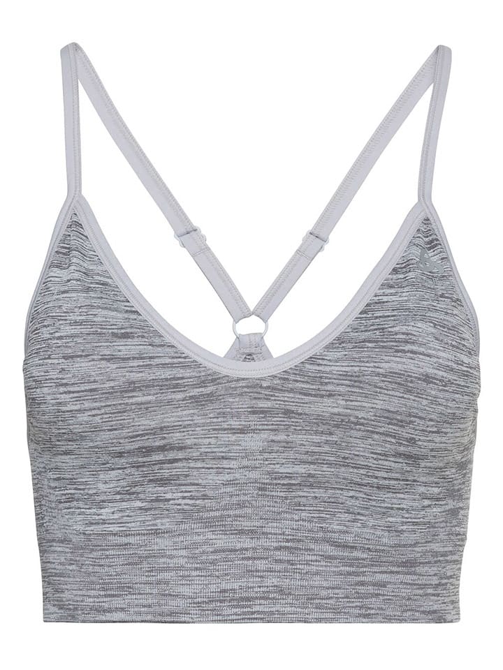 Sport-BH "Seamless Soft 2.0" in Grau - Low