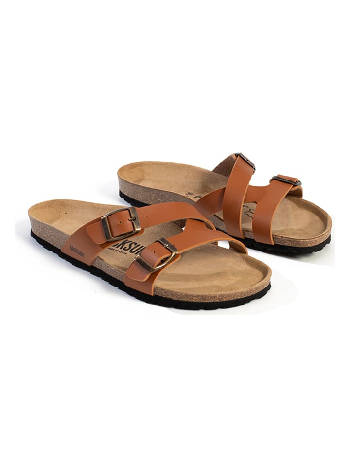 Slippers "Talca" camel