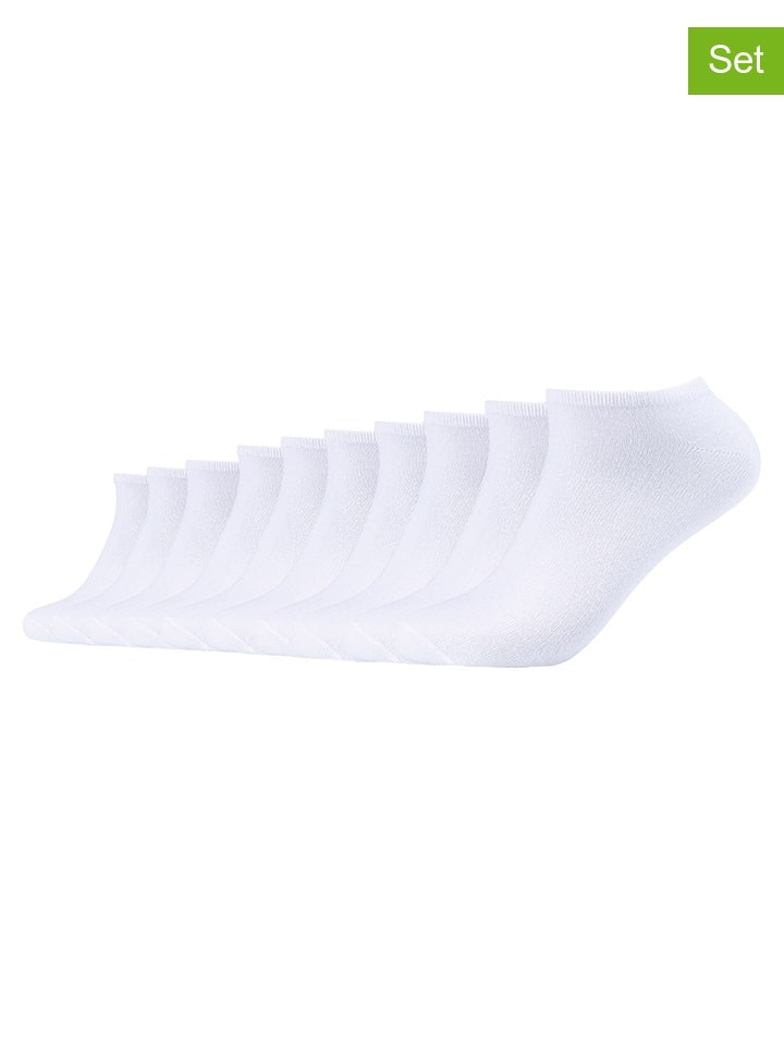 s.Oliver 10er-Set: Socken in Weiß günstig kaufen