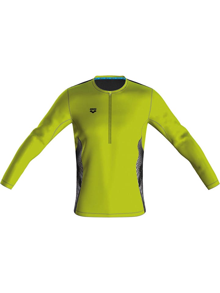 Koszulka sportowa "Run" w kolorze zielonym