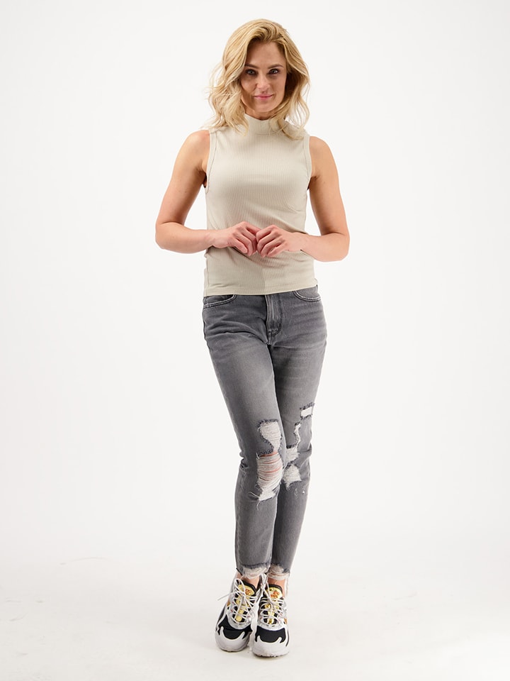 Jeans "Oceans" - Mom fit - in Grau