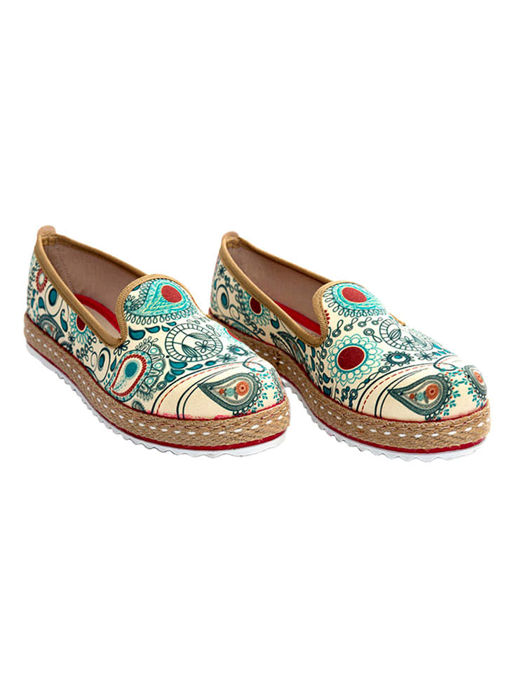Espadryle w kolorze niebieskim