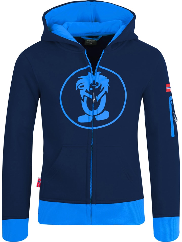 Bluza "Sortland" w kolorze granatowym