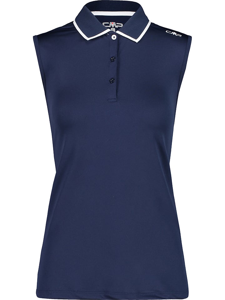 Functioneel poloshirt donkerblauw