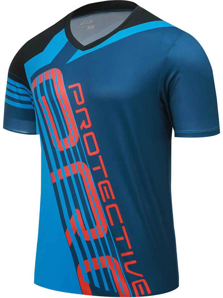Fietsshirt "Empire" blauw
