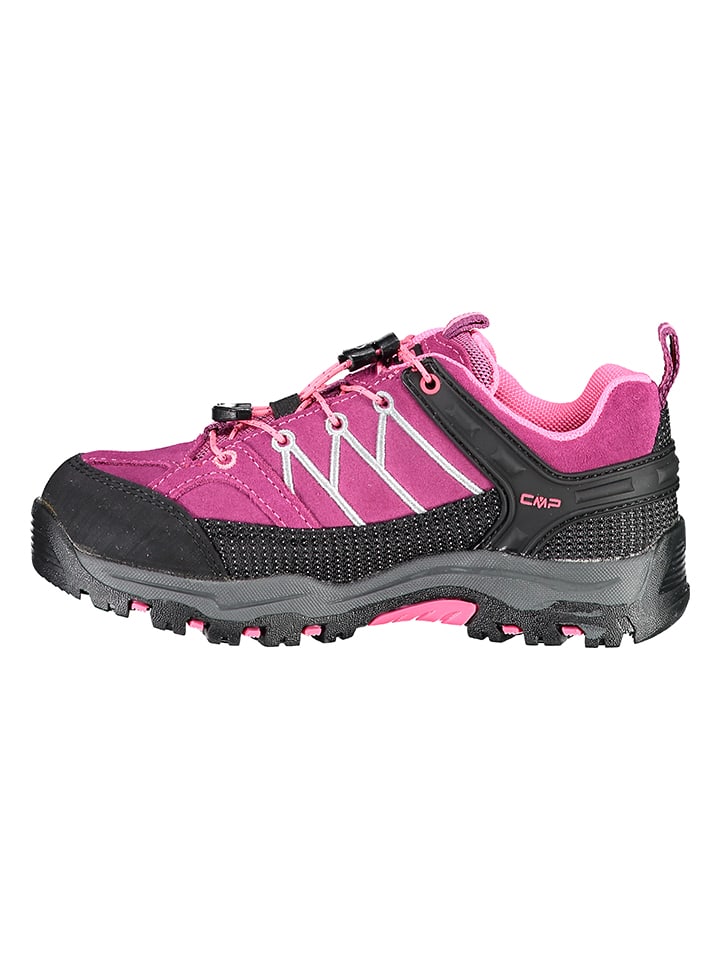 Leder-Trekkingschuhe "Rigel" in Pink