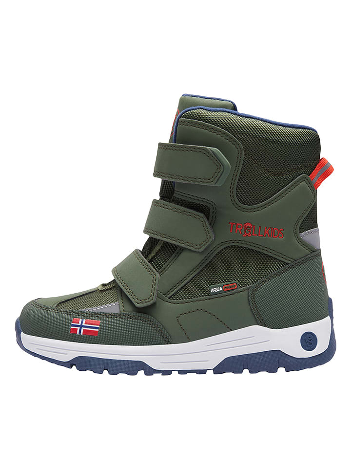 Botki zimowe "Lofoten XT" w kolorze ciemnozielonym