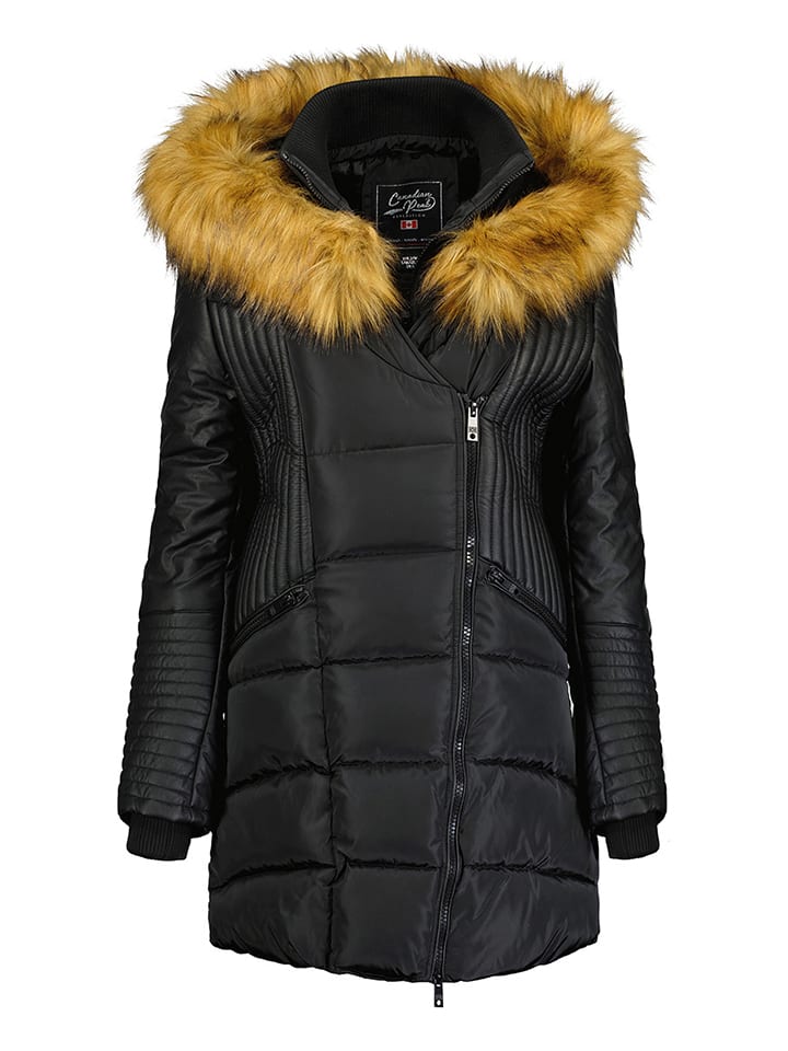 Parka "Ausmoseak" w kolorze czarnym