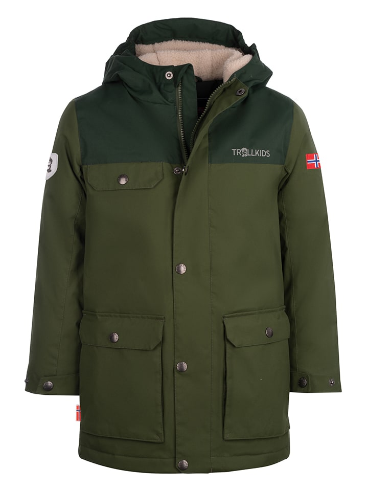 Parka "Gudvangen" w kolorze khaki
