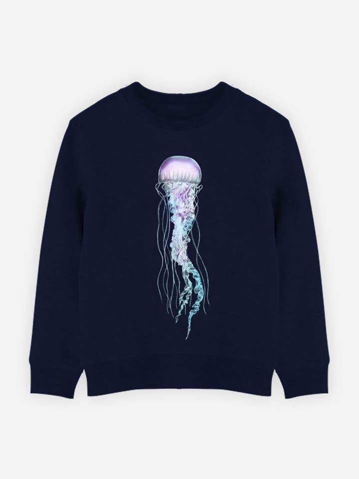 Sweatshirt "Space Jelly" donkerblauw