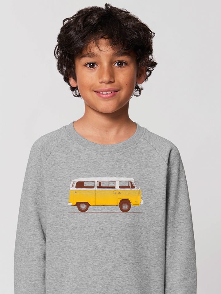 Bluza "Combi" w kolorze szarym