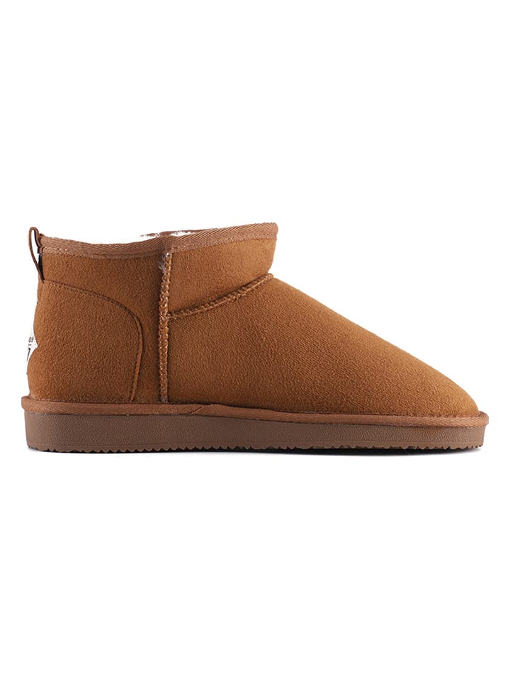 Winterboots "Miley" in Hellbraun