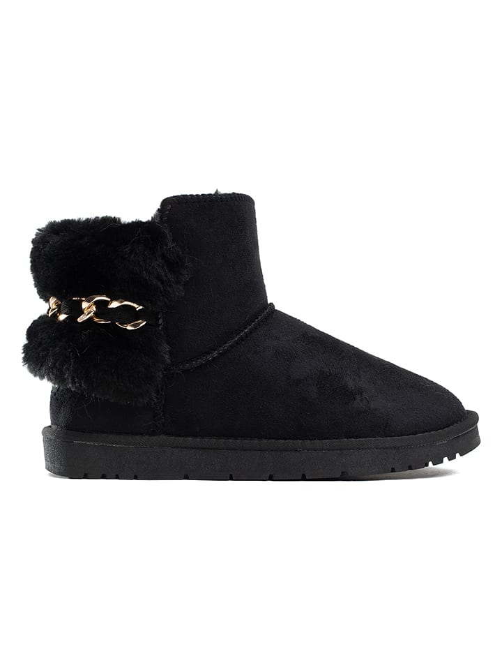 Winterboots "Crystal" in Schwarz