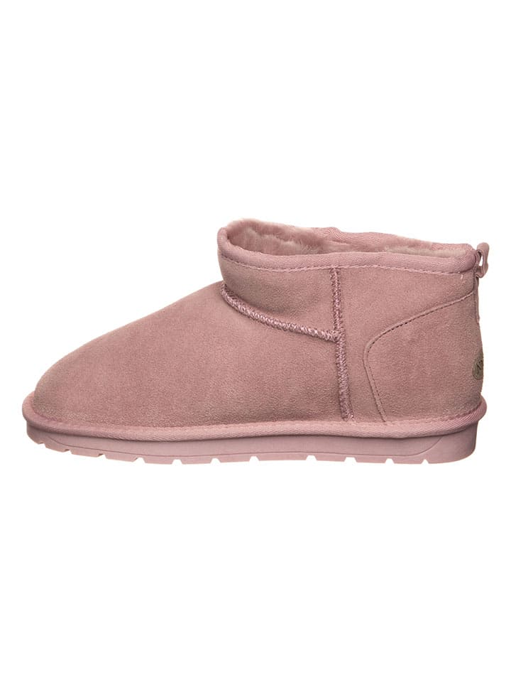 Leder-Boots "Mina" in Altrosa