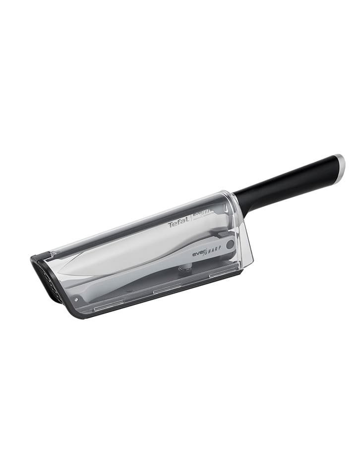 Nóż kuchenny "Eversharp" w kolorze czarnym - dł. 16,5 cm