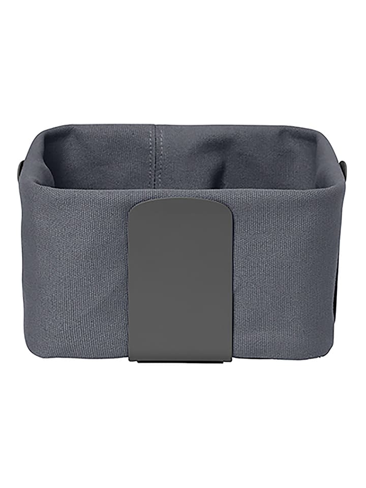 Brotkorb "Desa" in Anthrazit - (B)20 x (H)10 x (T)20 cm