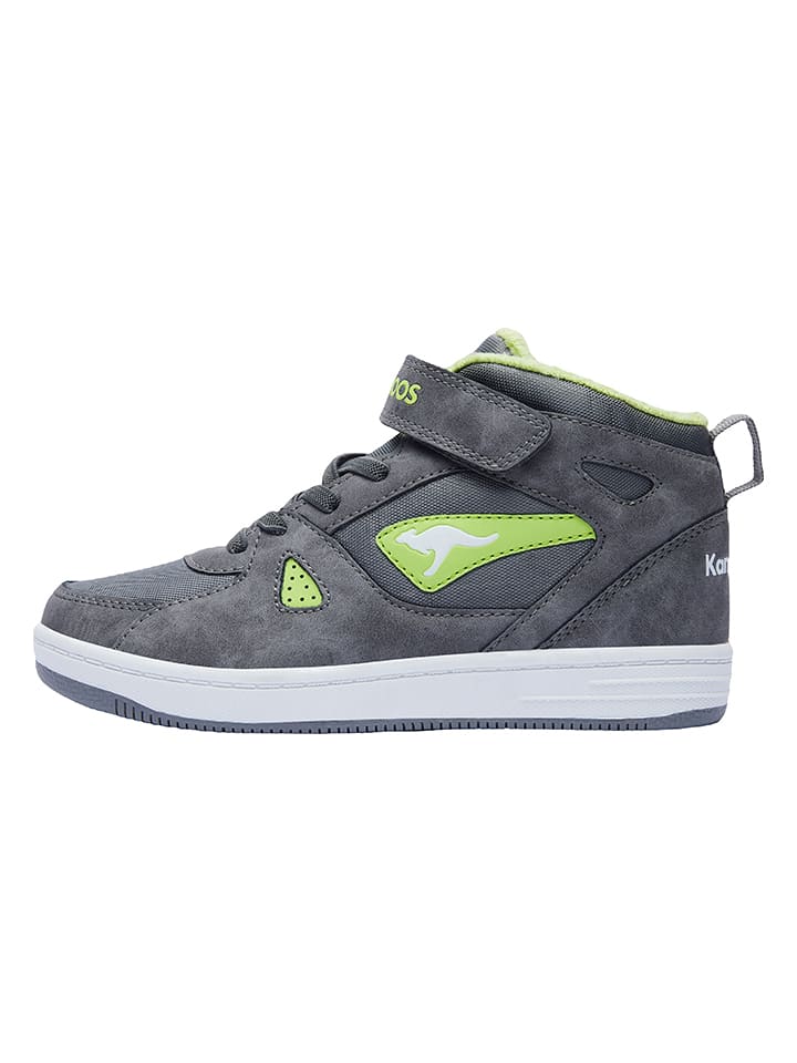 Sneakersy "Kalley II EV" w kolorze szaro-limonkowym